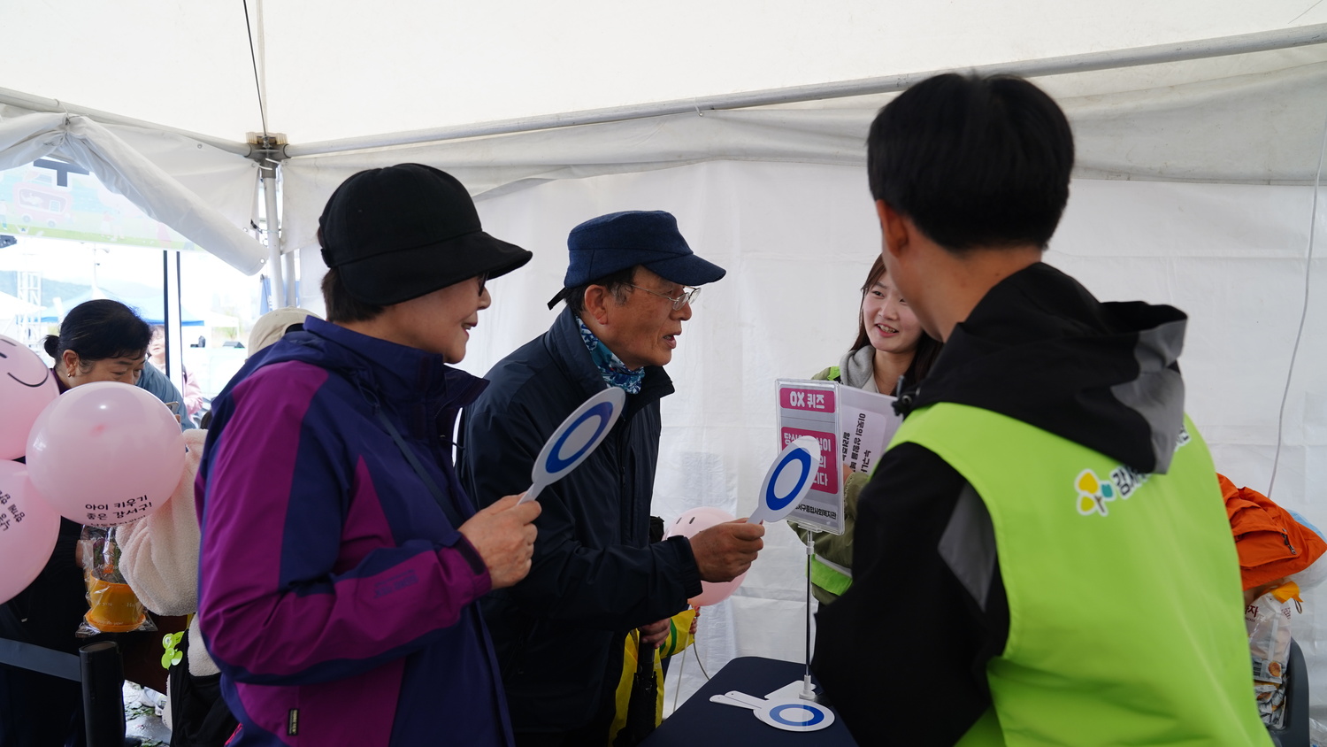  누구나 마을: 이웃관심 ON! 제9회 강서 낙동강 30리 벚꽃축제 홍보부스 운영